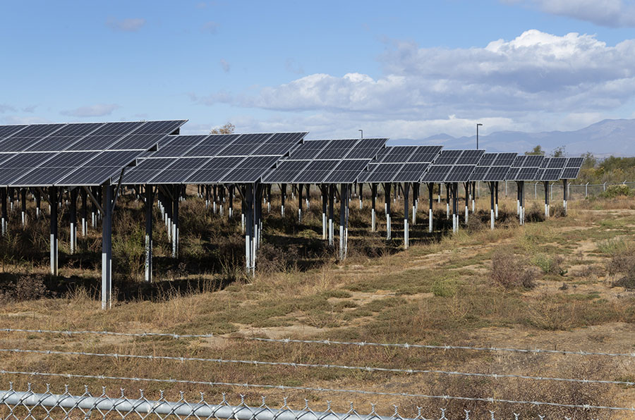 solar panels at CSUCI